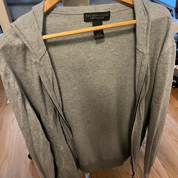 Bloomingdale’s The Men's Store Gray Hoodie